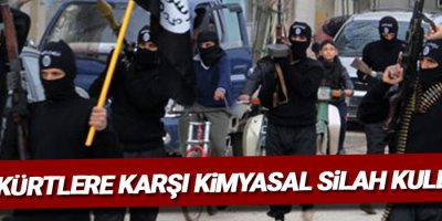 'IŞİD Kürtlere karşı kimyasal silah kullandı'