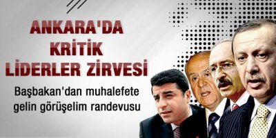 Ankara'da liderler zirvesi