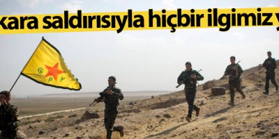 YPG: Ankara saldırısıyla hiçbir ilgimiz yok