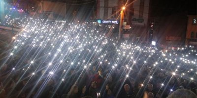 Binlerce kişi Cerattepe için yürüdü