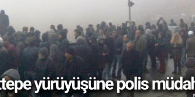 Cerattepe yürüyüşüne polis müdahalesi