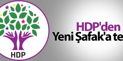 HDP'den Yeni Şafak'a tekzip