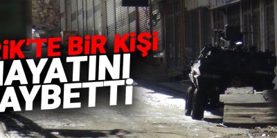 Derik’te bir kişi hayatını kaybetti
