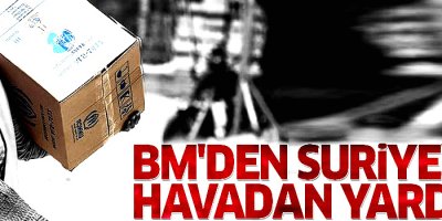Suriye: BM'den Deyr ez Zor'a havadan ilk yardım