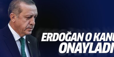 Cumhurbaşkanı Erdoğan 6676 sayılı kanunu onayladı