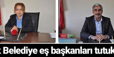 Derik Belediye eş başkanları tutuklandı