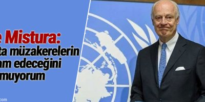 De Mistura: 7 Mart’ta müzakerelerin devam edeceğini umuyorum
