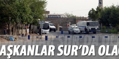 Eşbaşkanlar Sur'da olacak