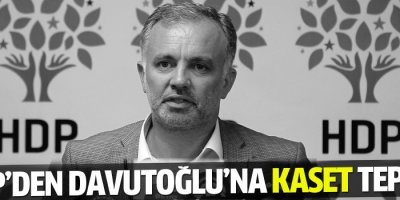 Davutoğlu'na 'kaset' tepkisi