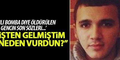 Cinayetinde ilk tanık ortaya çıktı: Yılmaz'ı sırtından ve yakından vurdular