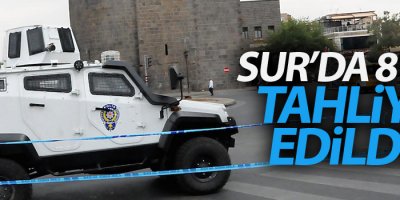 Sur’da 8 kişi tahliye edildi