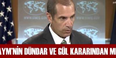 ABD, AYM’nin Dündar ve Gül kararından ‘memnun’