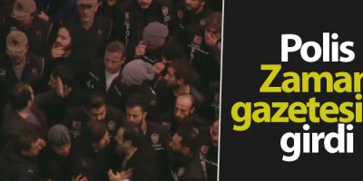 Polis Zaman gazetesine girdi