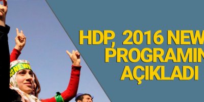 HDP, 2016 Newroz programını açıkladı