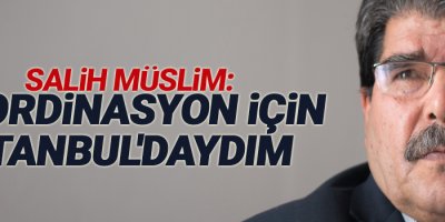 Müslim: Koordinasyon için İstanbul'daydım