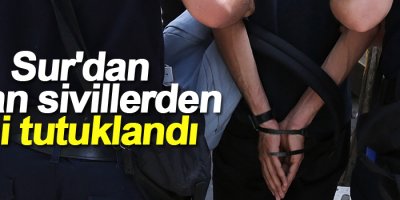 Sur'dan çıkan sivillerden 7'si tutuklandı