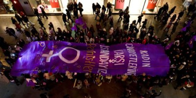Feminist Gece Yürüyüşü Taksim’de