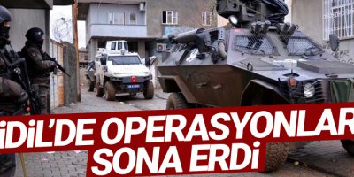 İdil'de operasyonlar sona erdi