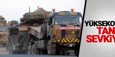 Yüksekova’da Tank sevkiyatı