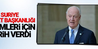 Suriye devlet başkanlığı seçimleri için tarih verdi