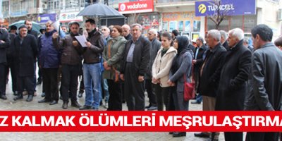 Mehmet Sert: 'Sessiz kalmak ölümleri meşrulaştırmaktır'