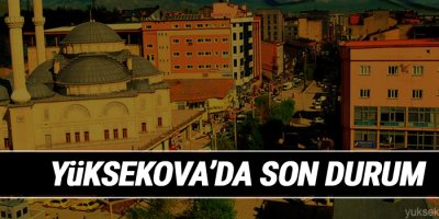 Yüksekova'da Son Durum