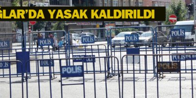 Bağlar'da Yasak Kaldırıldı