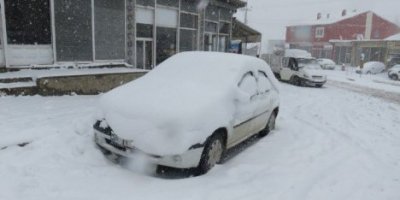 Başkale'de Yoğun Kar Yağışı