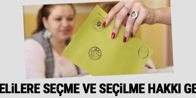 'Suriyelilere seçme ve seçilme hakkı geliyor'