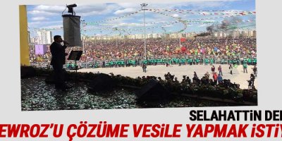 Demirtaş: Bu Newroz’u çözüme vesile yapmak istiyoruz