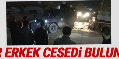 Bir Erkek Cesedi Bulundu!