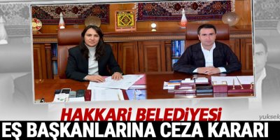 Hakkari'de 'öz yönetim' davasında ceza çıktı