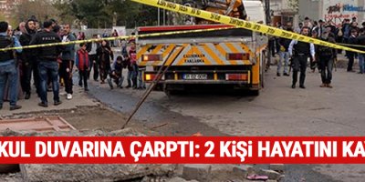 Vincin çarptığı okul duvarı yıkıldı! 2 çocuk öldü