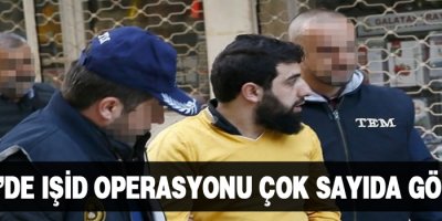 İzmir'de IŞİD operasyonu çok sayıda gözaltı