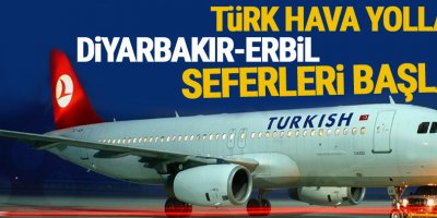 Türk Hava Yolları, Diyarbakır- Erbil seferleri başladı