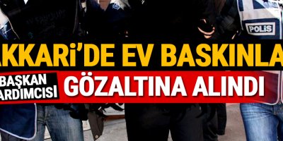 Hakkari'de ev Baskınları