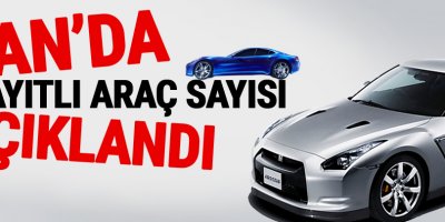 Van'da kayıtlı araç sayısı açıklandı