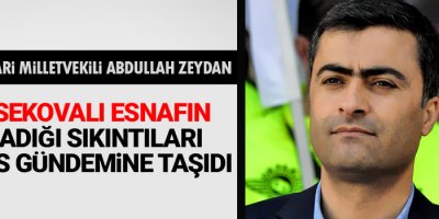 Yüksekovalı esnafın sıkıntıları meclise taşındı