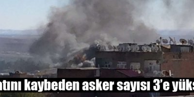 Hayatını kaybeden asker sayısı 3’e yükseldi