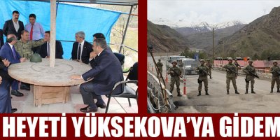 CHP heyeti Yüksekova'ya Gidemedi