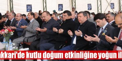 Hakkari'de Kutlu Doğum Haftası Etkinliği