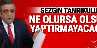 CHP'li Tanrıkulu'dan dokunulmazlık açıklaması