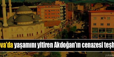 Yüksekova'da yaşamını yitiren Akdoğan'ın cenazesi teşhis edildi