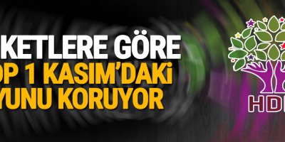 Anketlere göre HDP 1 Kasım’daki oyunu koruyor