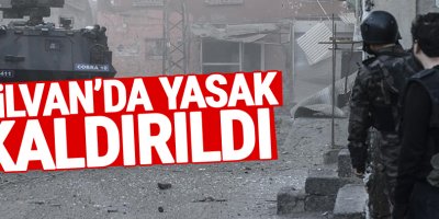 Silvan'da 'yasak' kalktı