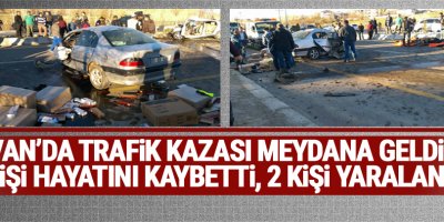 Van'da Trafik Kazası: 3 Ölü, 2 yaralı