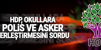 HDP, sağlık ocaklarına polis, asker yerleştirilmesini sordu