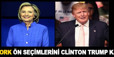 New York ön seçimlerini Clinton ve Trump kazandı