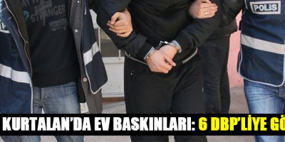 Siirt Kurtalan’da ev baskınları: 6 DBP’liye gözaltı