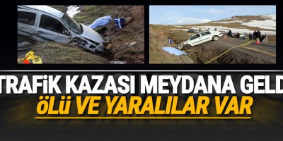 Trafik kazası meydana geldi: Ölü ve yaralılar var